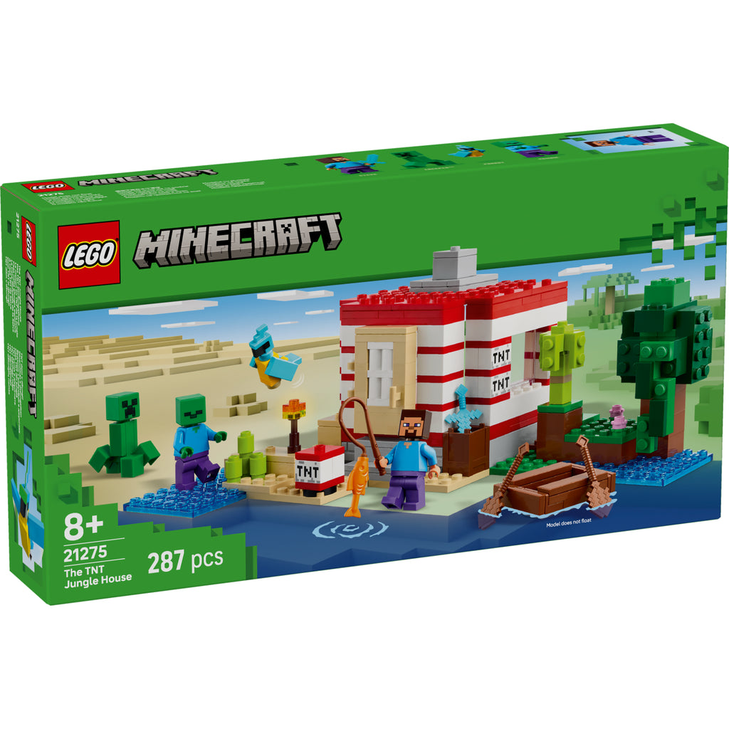 LEGO Minecraft 21275 TNT-viidakkotalo