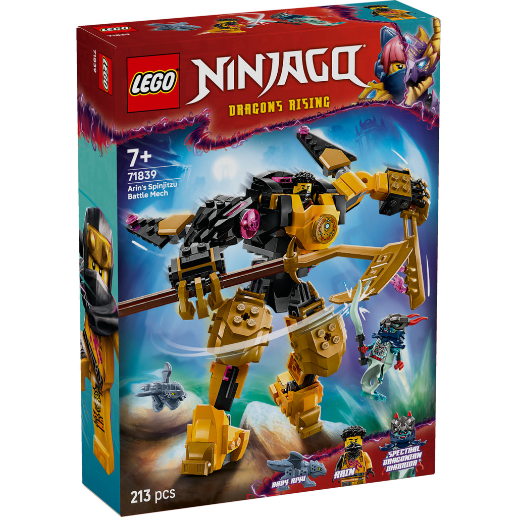 LEGO Ninjago 71839 Arinin spinjitzu-taistelurobotti