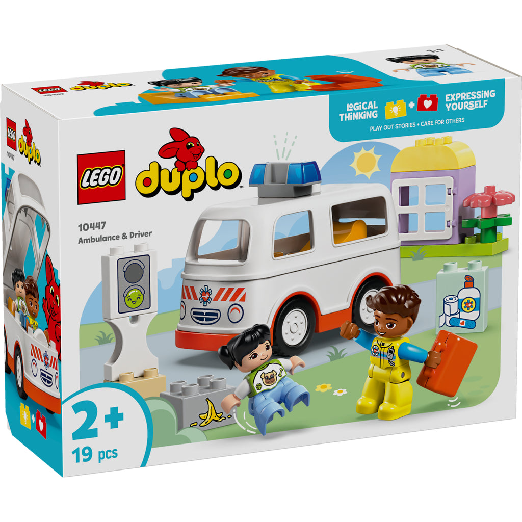 LEGO DUPLO Town 10447 Ambulanssi ja kuljettaja