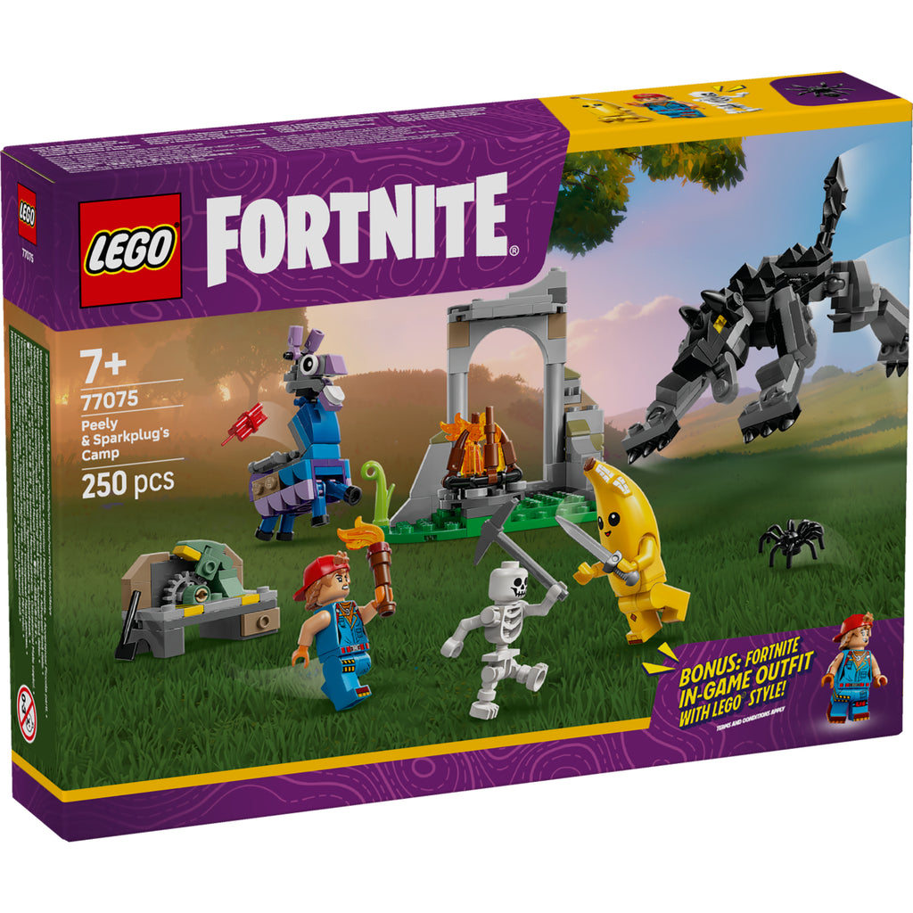 LEGO Fortnite 77075 Peelyn ja Sparkplugin seikkailu