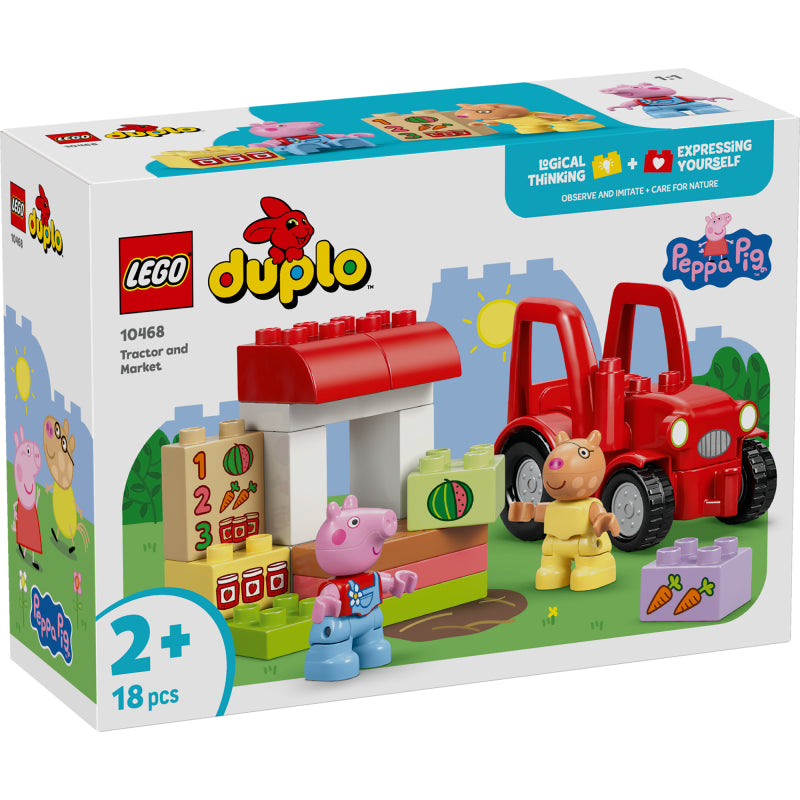 LEGO DUPLO Peppa Pig 10468 Traktori ja torikoju