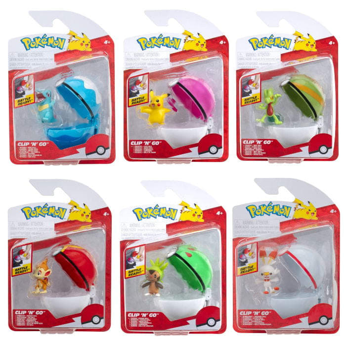 Pokemon Clip n Go Wave 19 figuuri
