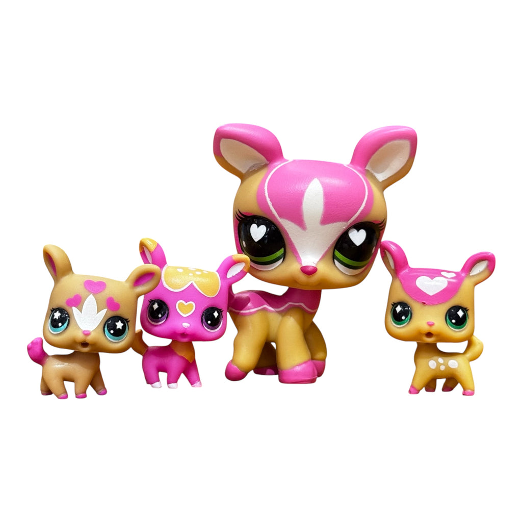 Littlest Pet Shop G7 S6  - Mommy and Baby - Peura 3 Vauva Perhe setti