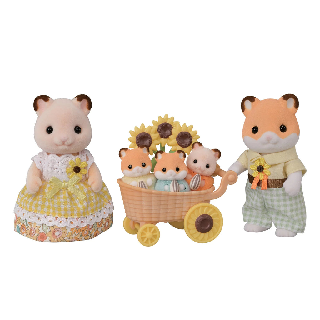 Sylvanian Families 5856 Hamsteri Perhe - Ennakkotilaus tuote!