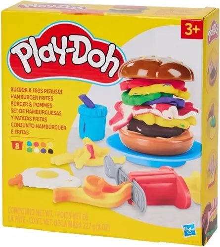 Play-Doh Burger&Fries leikkisetti