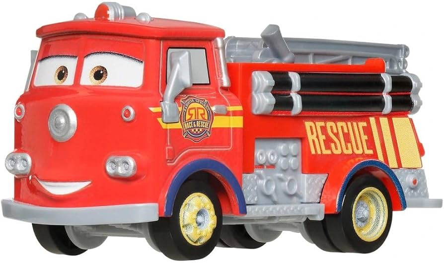 Disney Pixar Cars Radiator Springs Race&Rescue Red auto