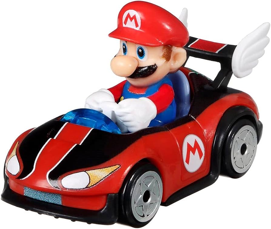 Hot Wheels Mario Kart - Mario Wild Wing auto