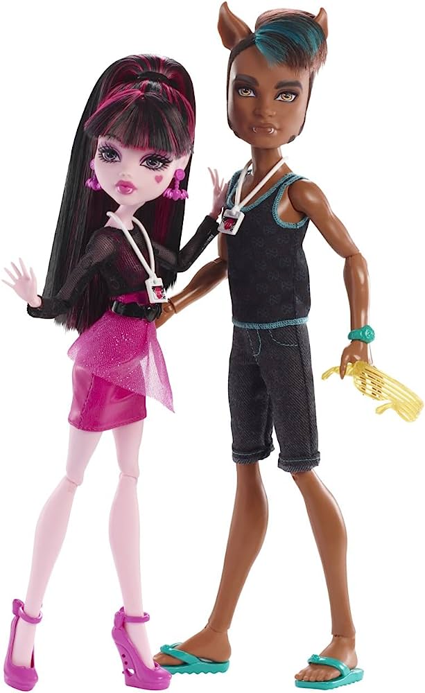 Monster High Music Festival Draculaura & Clawd Wolf Exclusive 2-Pack