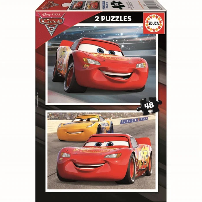 Educa Cars 3 2x48 palapeli