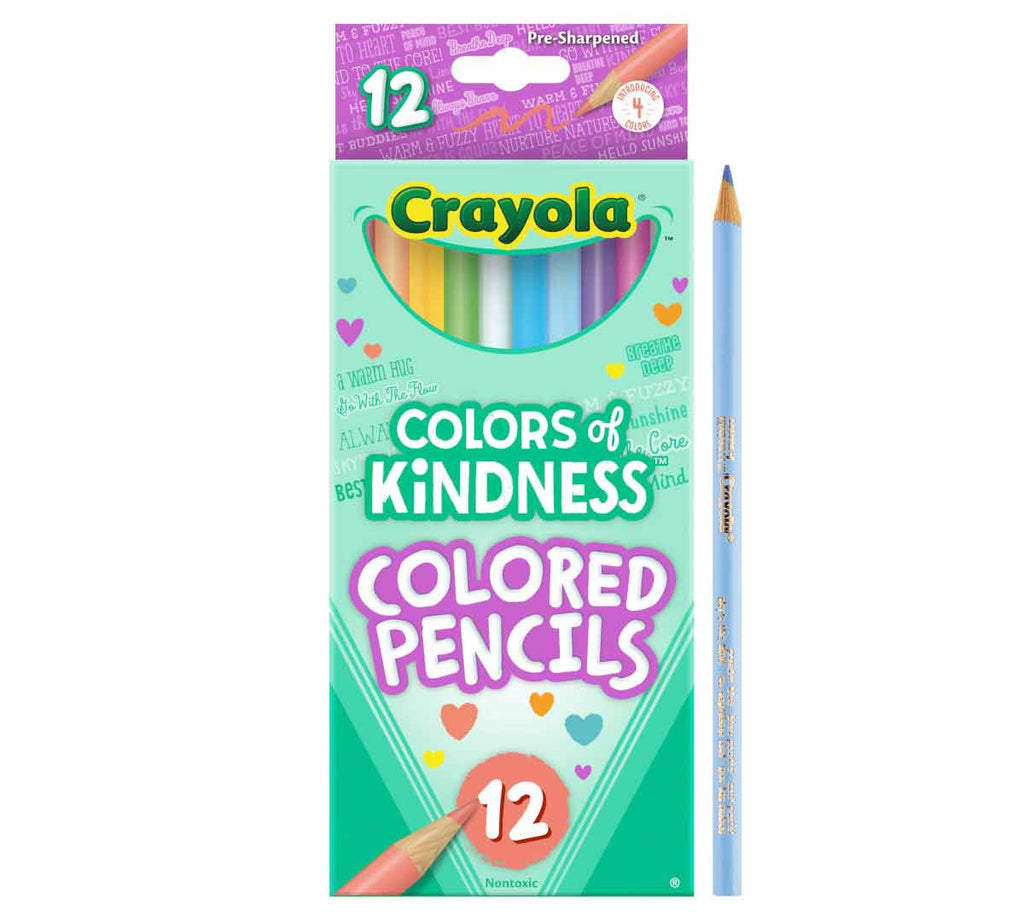 Crayola Colors of Kindness Puuvärit 12 väriä