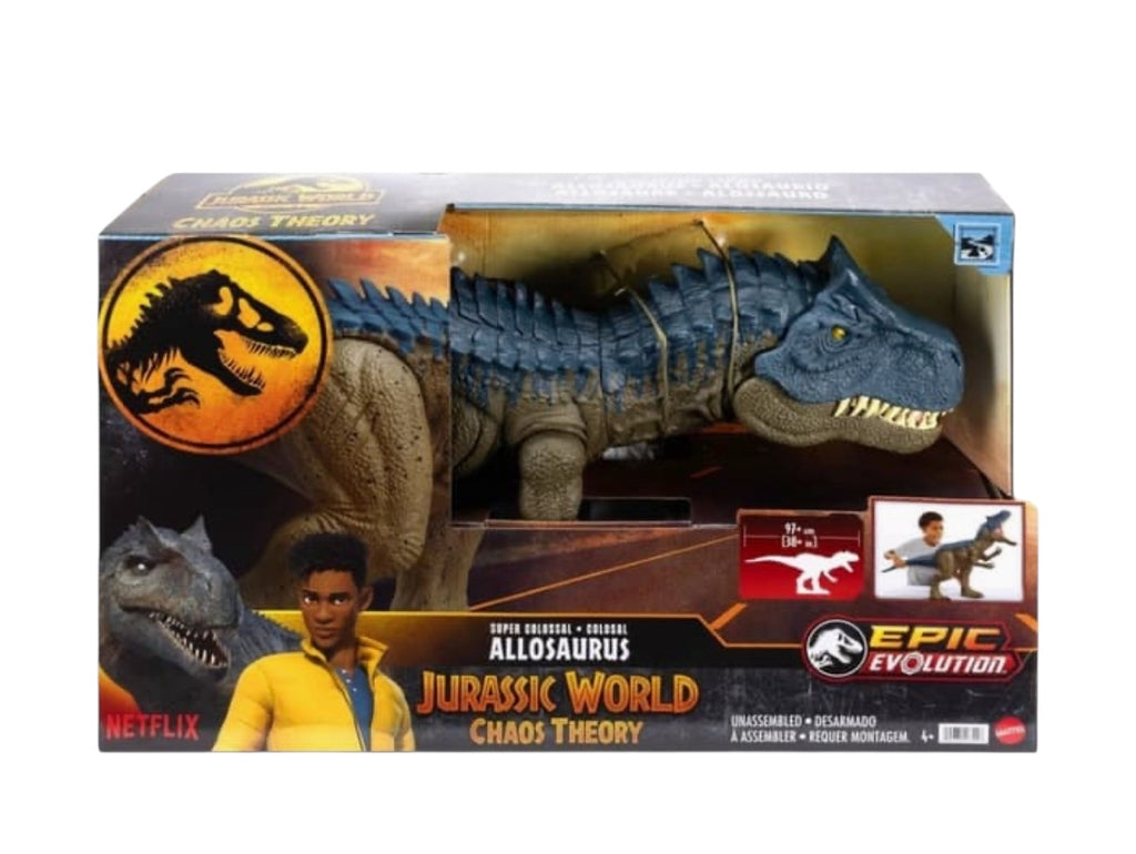 Jurassic World Chaos Theory Dinosaur Action Figure Super Colossal Allosaurus