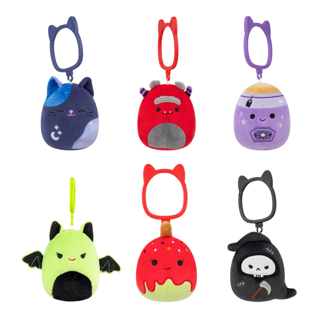 Squishmallows 9 cm Halloween klipsipehmo