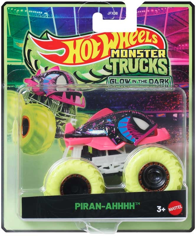 Hot Wheels Monster Trucks Glow-in-the-Dark 1:64