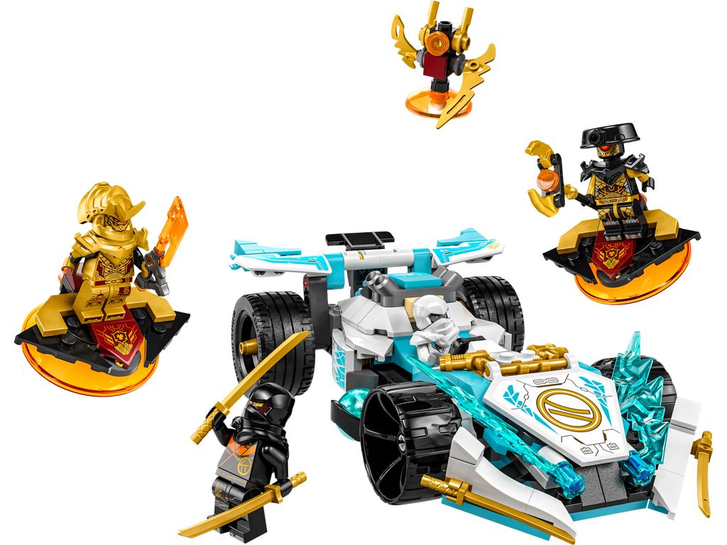 LEGO Ninjago 71791 - Lohikäärmevoiman Zane – spinjitzu-kilpa-auto