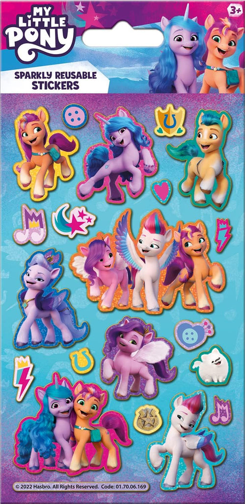 My Little Pony Tarrat -  My Little Pony Sparkly Reusable Stickers