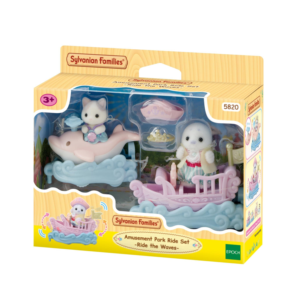 Sylvanian Families 5820 Huvipuiston delfiini ja leikkilaiva