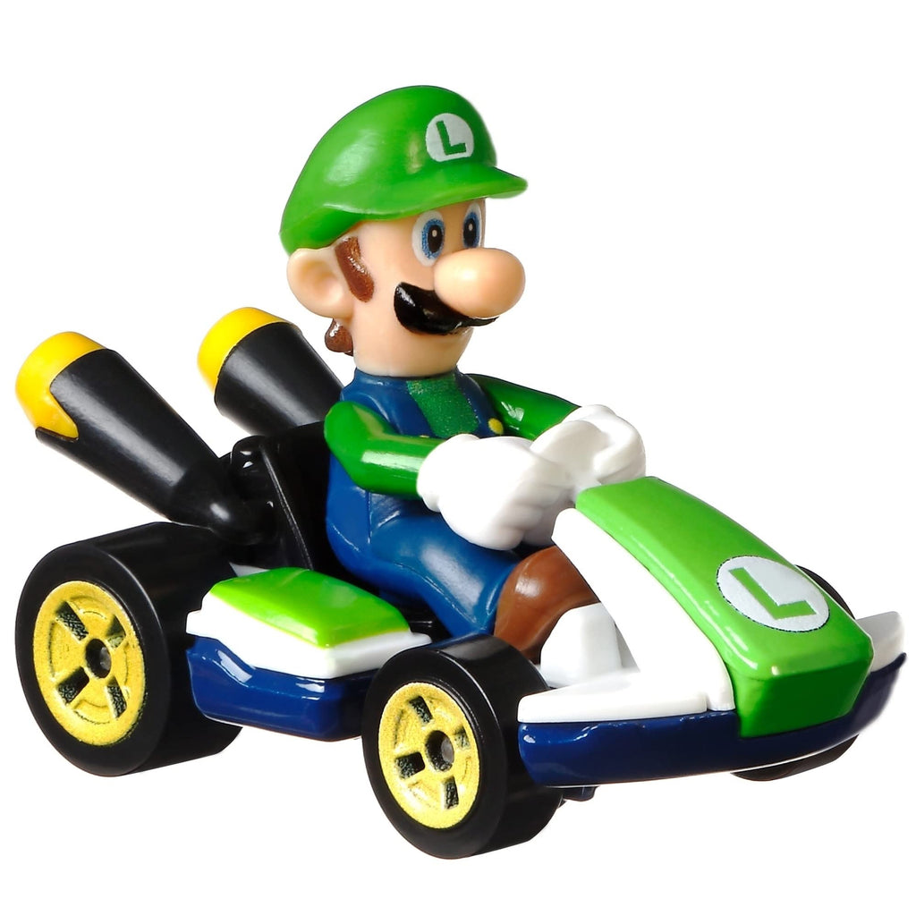 Hot Wheels Mario Kart - Luigi Standart Kart auto