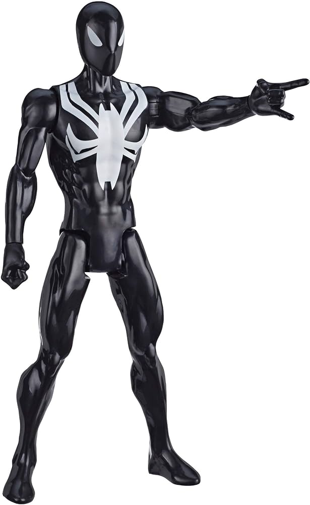 Marvel Spider-Man Titan Hero Series Villains Black Suit Spider-Man fiiguri, 30cm