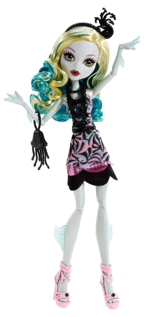 Monster High Frights, camera action, Black Carpet - Lagoona Blue nukke