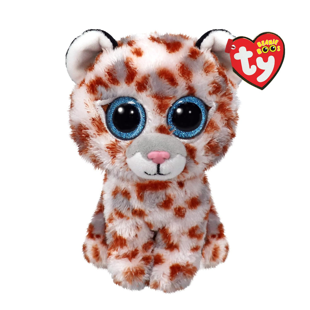 TY 37363 Beanie Boos Coco - White Leopard reg