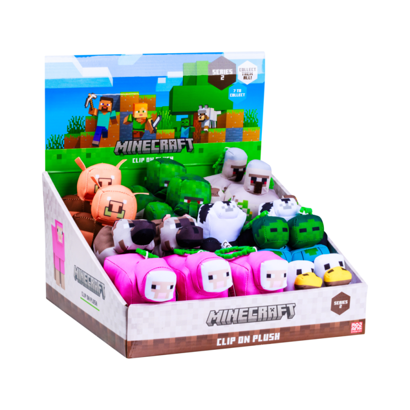 Minecraft 13 cm klipsipehmo ser 2