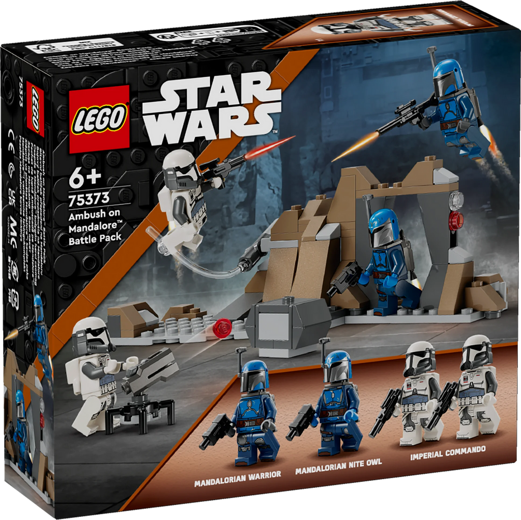 LEGO 75373 Star Wars - Väijytys Mandalorella – taistelupakkaus