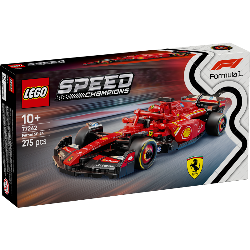 LEGO Speed Champions 77242 Ferrari SF-24 F1® kilpa-auto