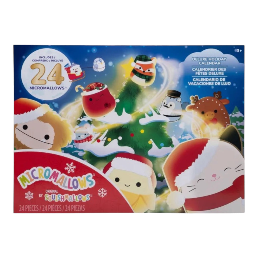 Micromallows 24-pack 6 cm pehmo Joulukalenteri 2026