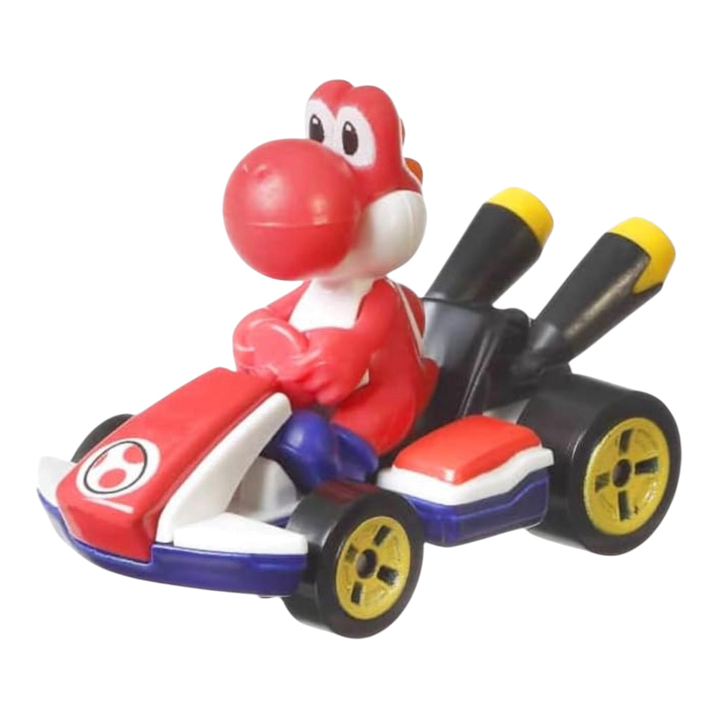 Hot Wheels Mario Kart - Red Yoshi Special auto