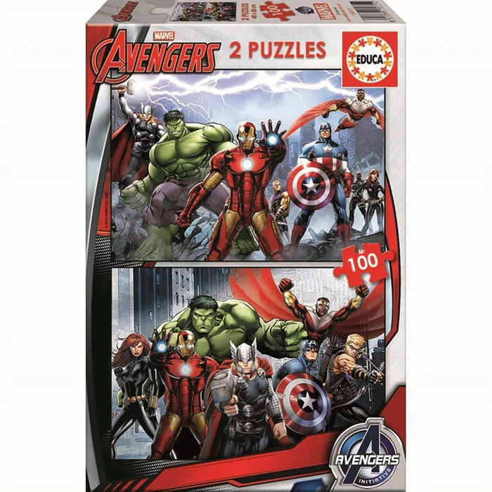 Educa Avengers 2x100 palapeli