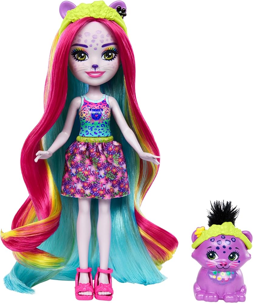 Enchantimals Sunshine Beach Persida Panther&Mistery