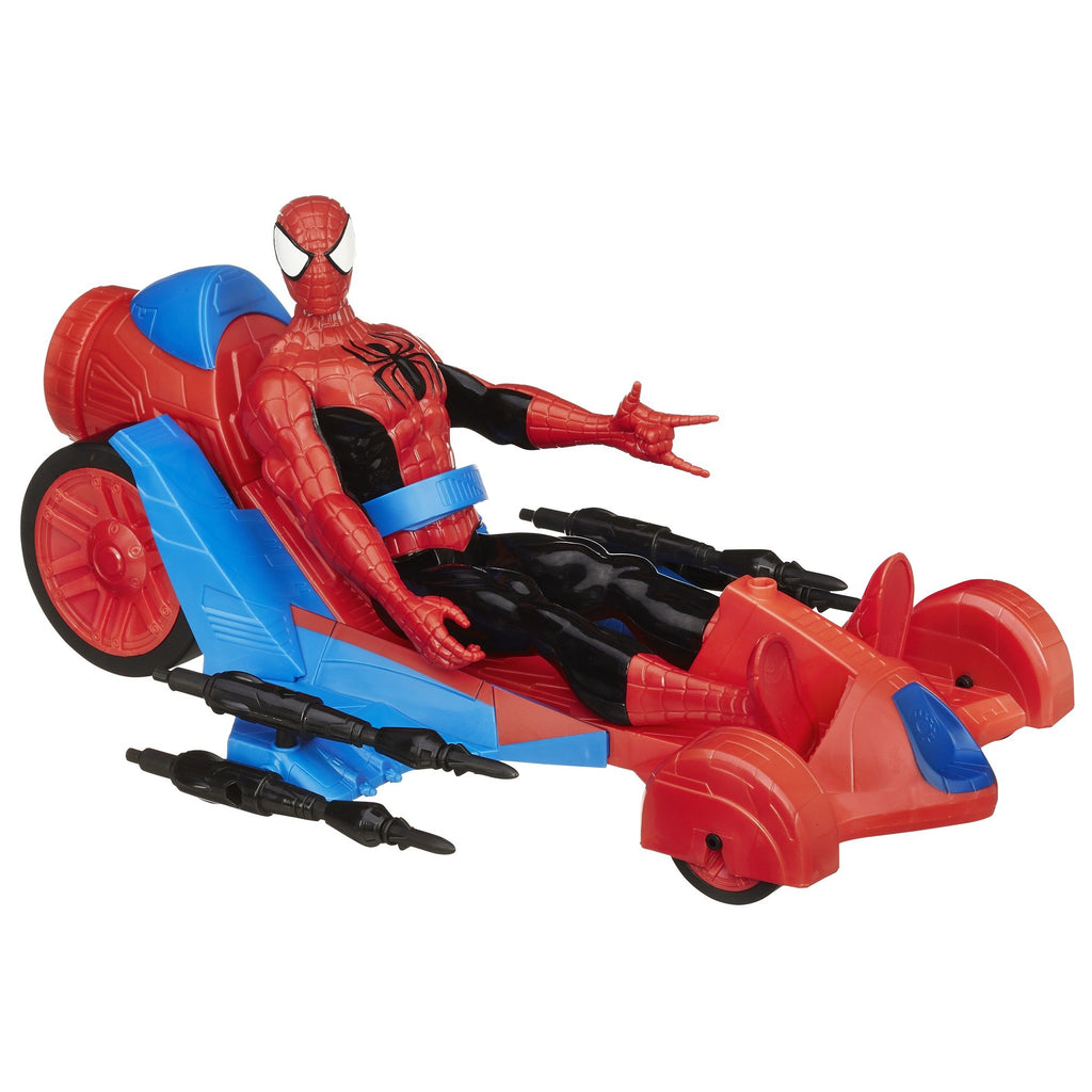 Marvel Ultimate Spider-Man with turbo racer
