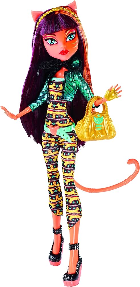 Monster High Freaky Fusion Cleolei nukke