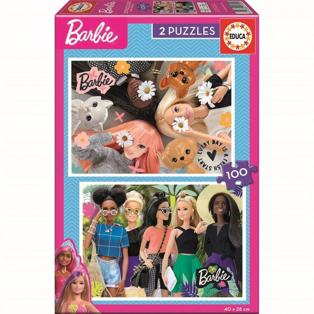 Educa Barbie  2 x 100 Palaa