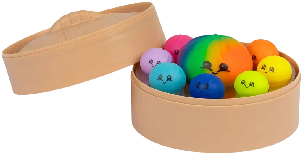 Scrunchems Mega Rainbow Dumpling Setti - Stressilelu