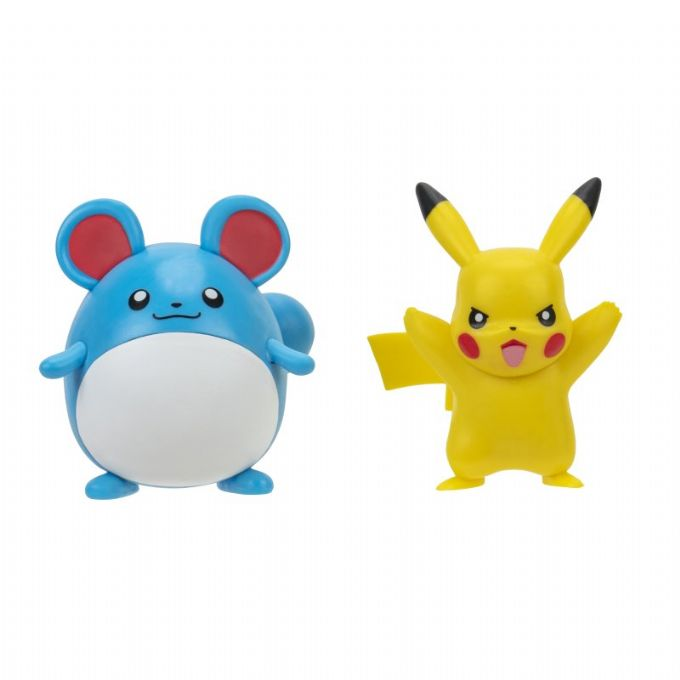 Pokémon Battle Figure Pack - Pikachu ja Marill