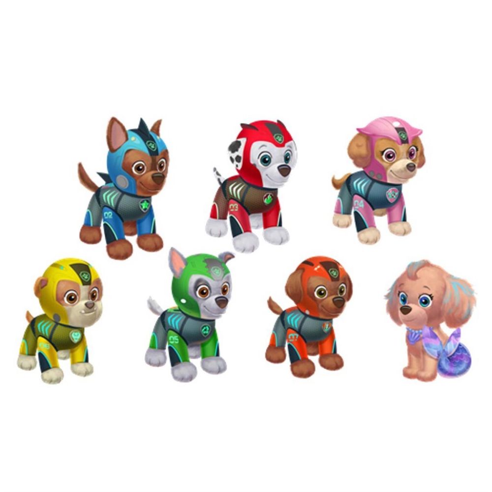 Ryhmä Hau Aqua Pups pehmolelu, 15cm
