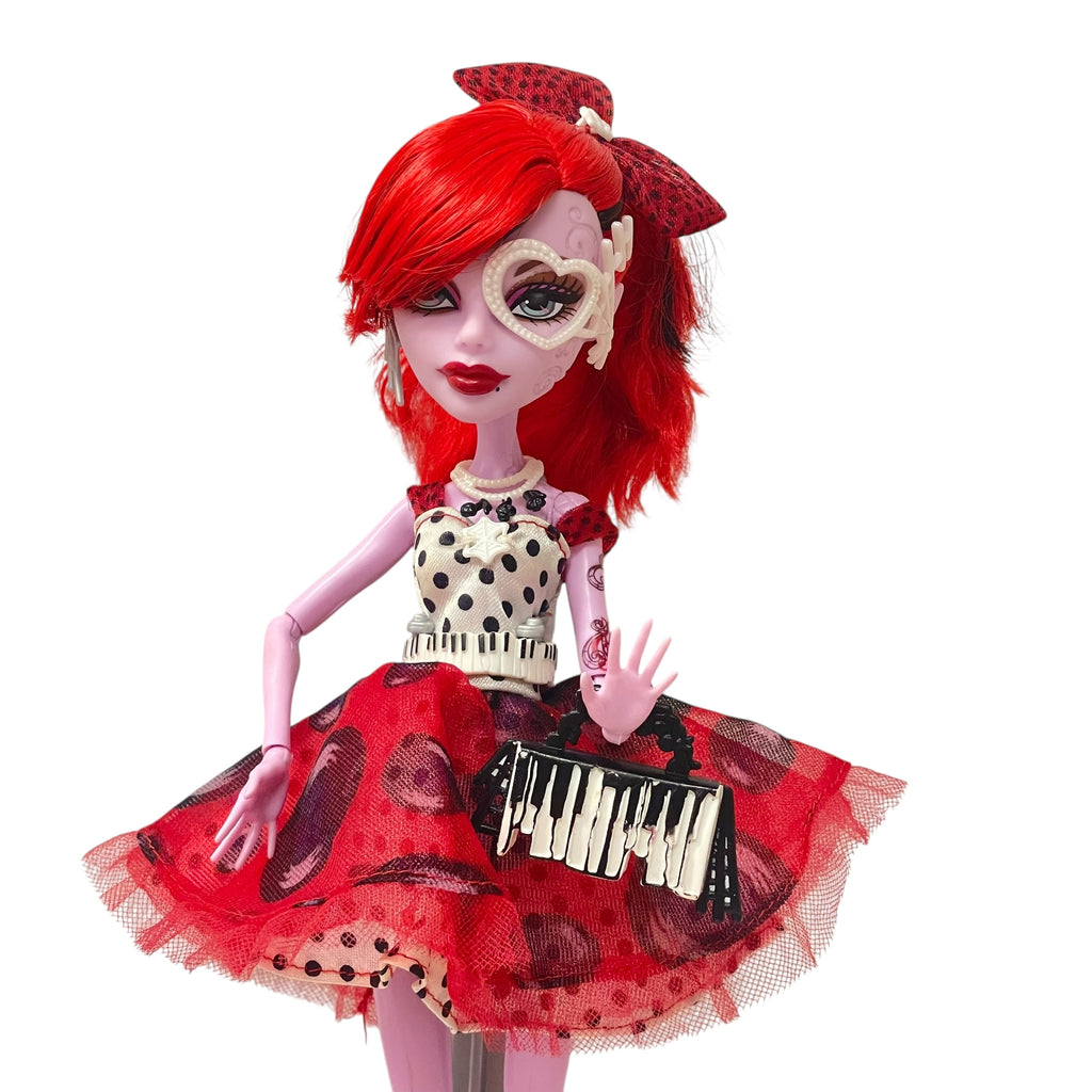 Monster High Dot Dead Gorgeous Operetta nukke ja teline