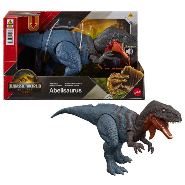 Jurassic World Rebirth Wild Roar Abelisaurus