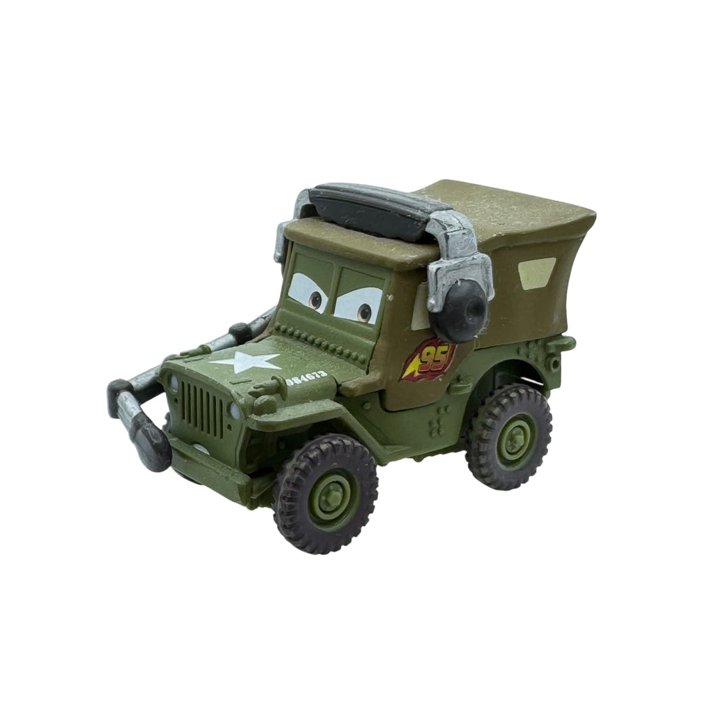 Disney Pixar Cars 2 Race Team Sarge Kessu - Second Hand