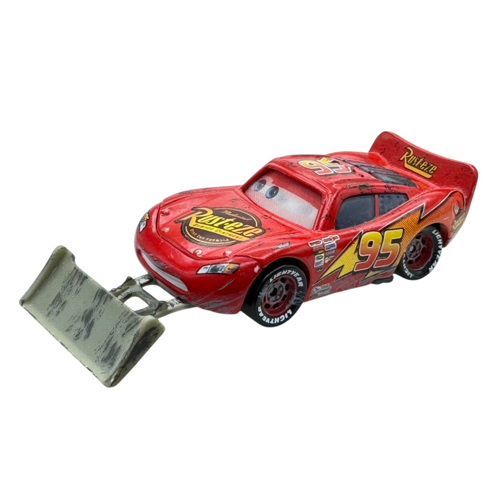 Disney Pixar Cars Lightning McQueen with Shovel - Second Hand