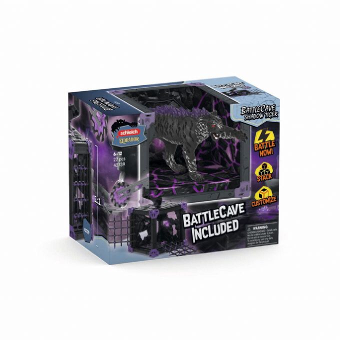 Schleich Eldrador 42739 Taisteluluola varjotiikeri