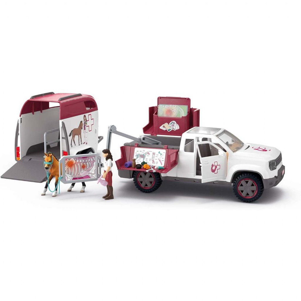 Schleich Horse Club 42704 Mobile Vet with Trailer