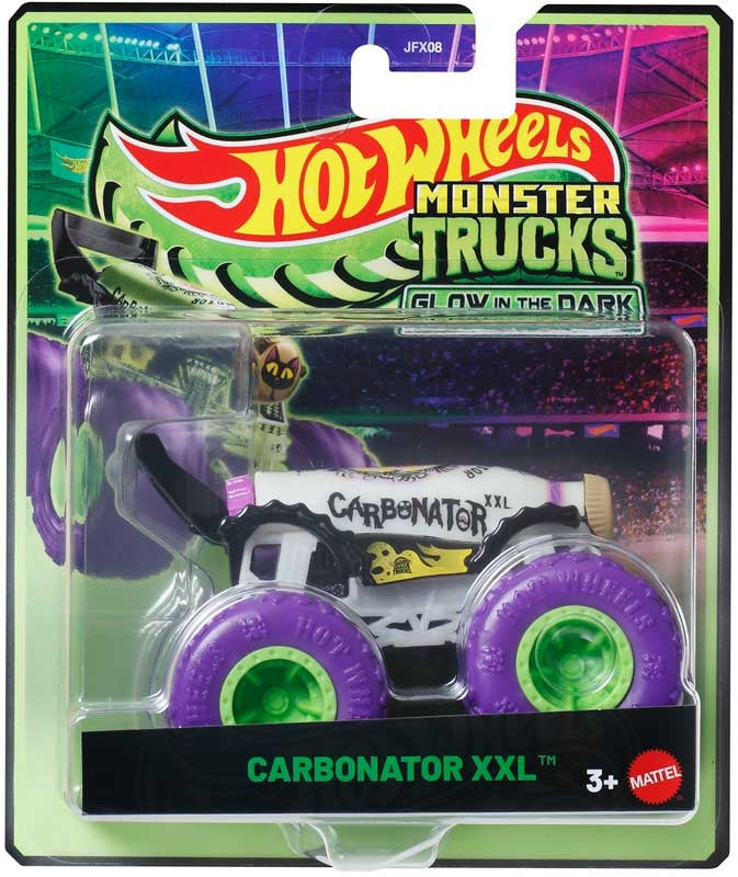 Hot Wheels Monster Trucks Glow-in-the-Dark 1:64