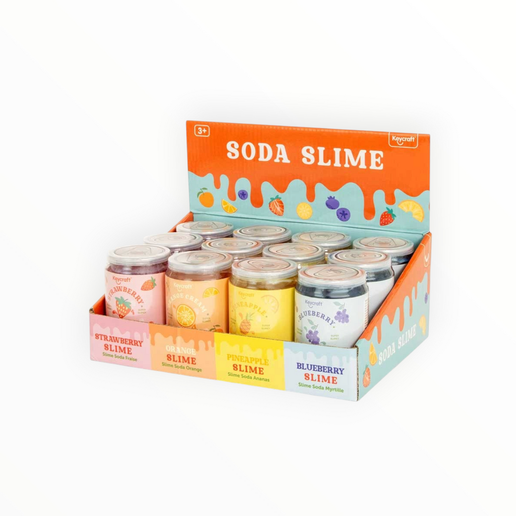 Keycraft Slime Soda Cans