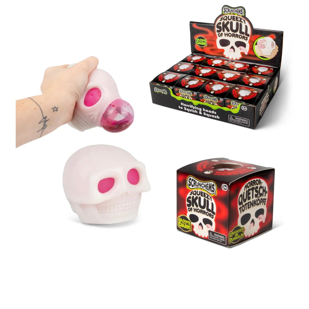 Scrunchems squeezy skull of horrors - Stressilelu