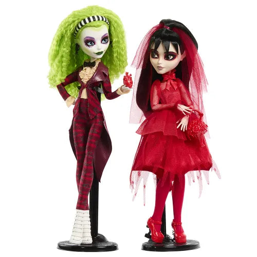 Monster High Skullector Series Beetlejuice & Lydia Deetz -nukkesetti