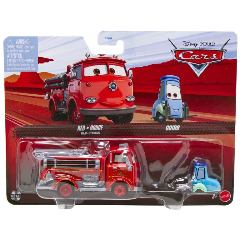 Disney Pixar Cars Red & Guido
