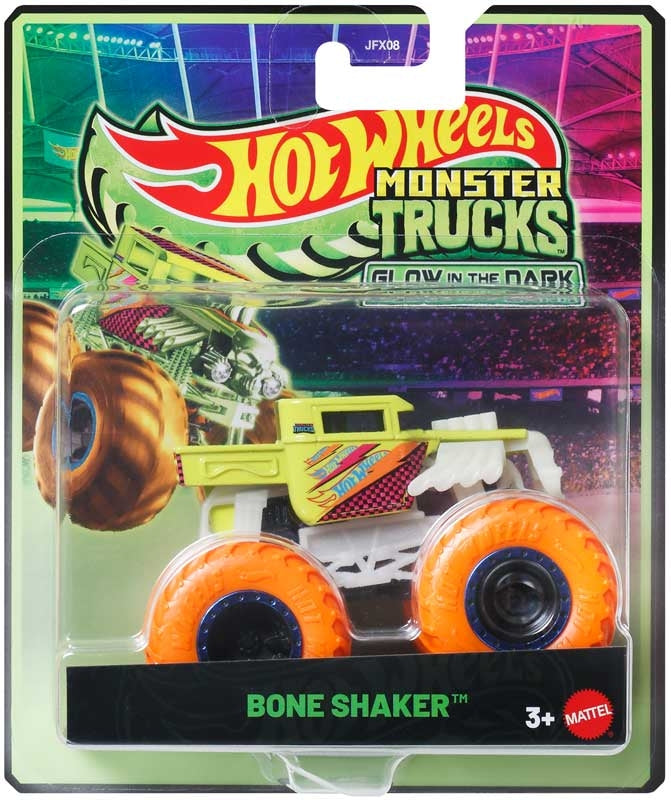 Hot Wheels Monster Trucks Glow-in-the-Dark 1:64