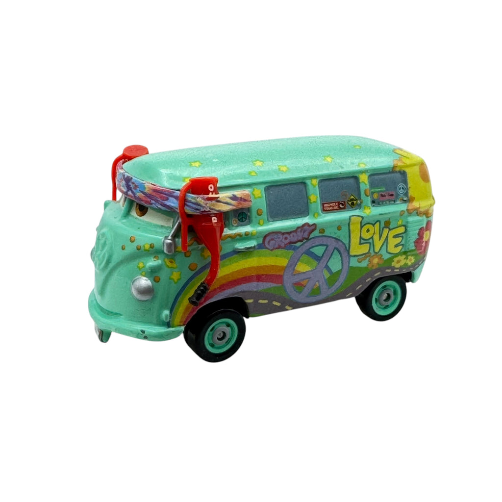 Disney Pixar Cars Pit Crew Member Fillmore Race O Rama - Second Hand